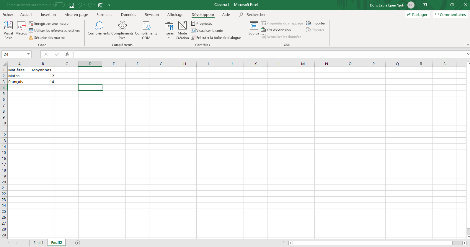 Microsoft excel 2019